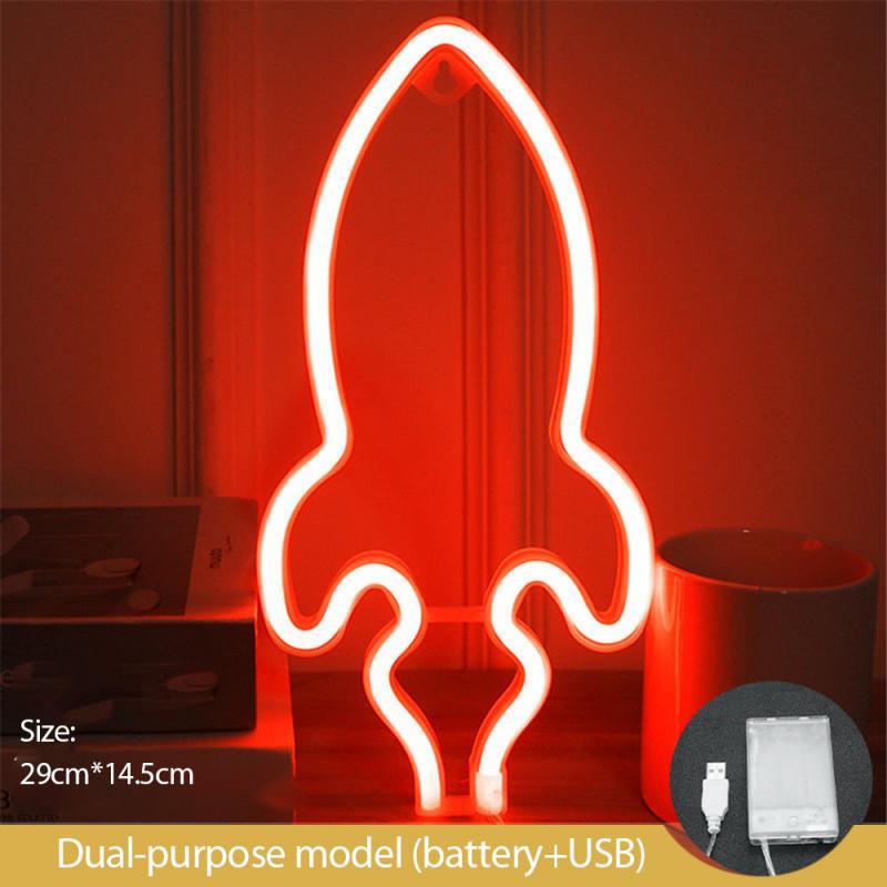 NEONrocketlamp