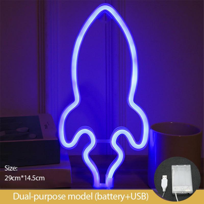 NEONrocketlamp